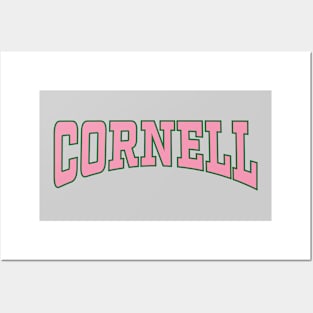 Cornell - Pink and Green Posters and Art